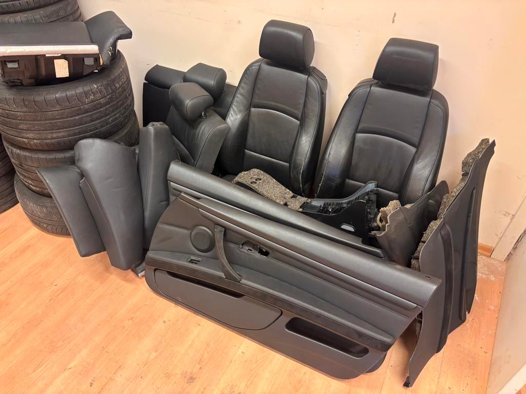 Lederen M-Sport interieur - Zwart - BMW E92, Auto-onderdelen, Ophalen, BMW