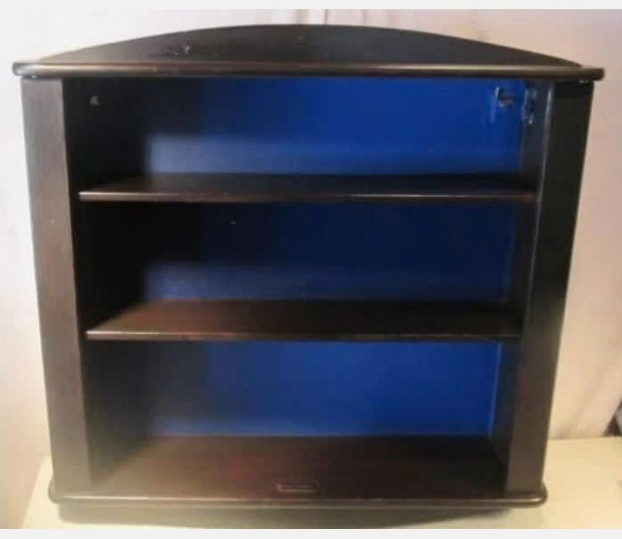 Mooie Houten Wandkast / Boekenkast - 72x70x19, Huis en Inrichting, Ophalen of Verzenden, Zo goed als nieuw, Met lade(s)