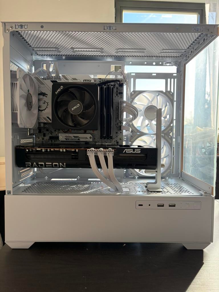 Gaming PC RX 9070 XT, R5 9600X, 32GB DDR5 6600Mhz, 1TB SSD, 32 GB, Virtual Reality, Nieuw, Ophalen of Verzenden