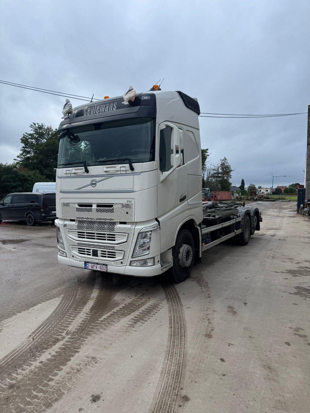Volvo FH 16 460 Vrachtwagen 6x2 containerhaaksysteem, Automaat, Stof, Euro 6, Bedrijf