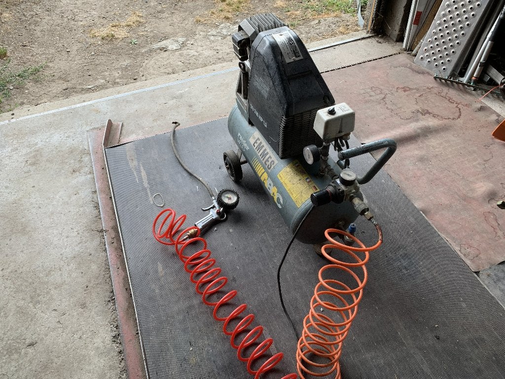 Compresseur ABAC 24L, Moins de 25 litres, Enlèvement, Mobile, Utilisé