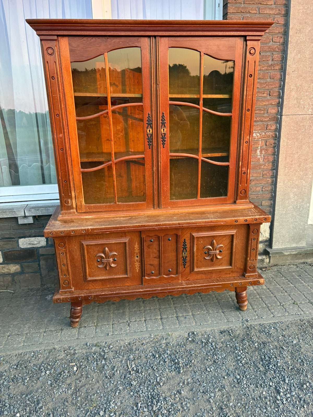 2 delig kast, Ophalen, Zo goed als nieuw