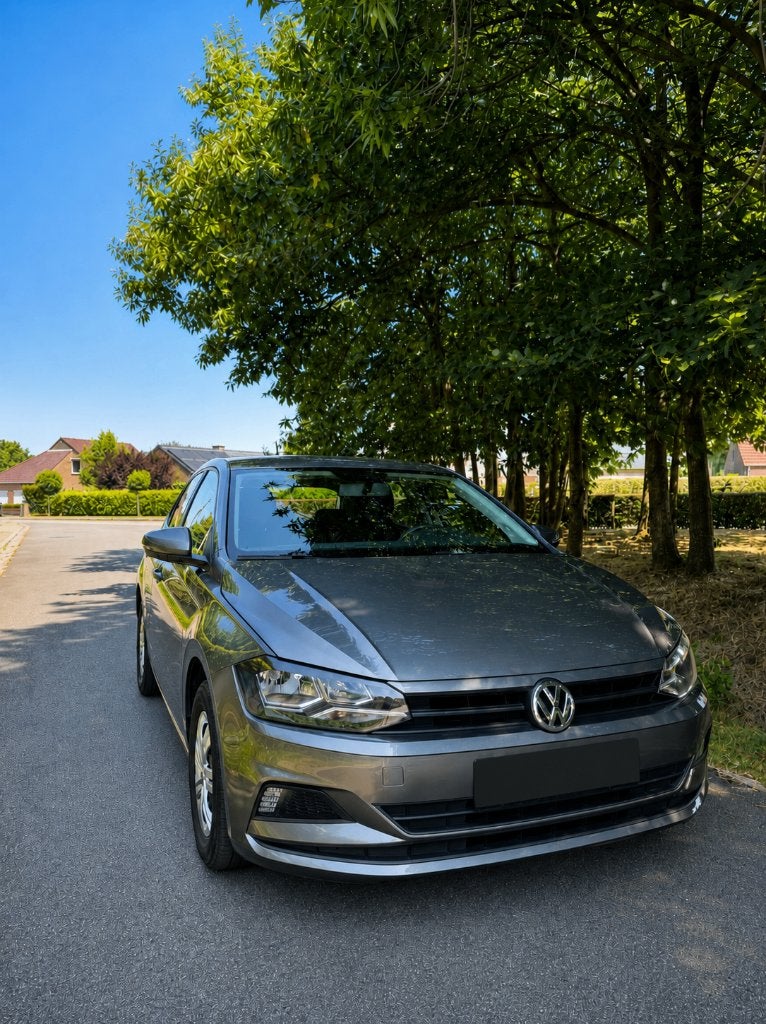 Volkswagen Polo 1.0 Benzine – 2018 – Gekeurd voor verkoop, Autos, Volkswagen, Argent ou Gris, Achat, Euro 6, 110 g/km