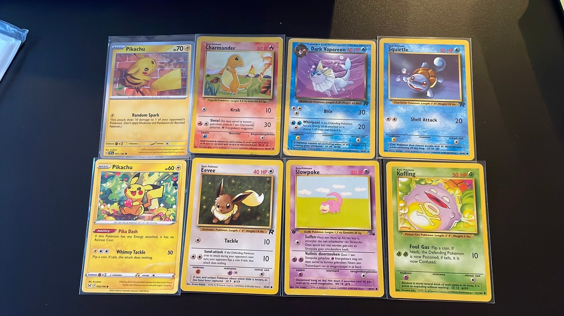 Oude pokémon kaarten, Ophalen of Verzenden, Zo goed als nieuw