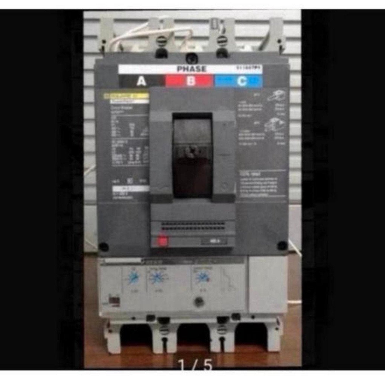 Disjoncteur carré DC Powerpact 400a de commande tripolaire, Enlèvement ou Envoi, Comme neuf