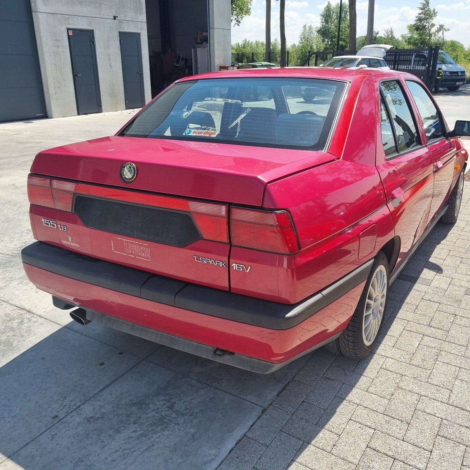 alfa 155 1.8TS wide body 07/1996 105.000km, Bedrijf, Te koop