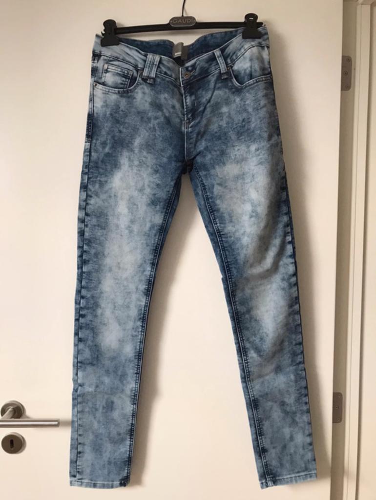 Jeans Bench délavé, taille 30/32., Enlèvement ou Envoi, Porté, Bleu, W30 - W32 (confection 38/40)