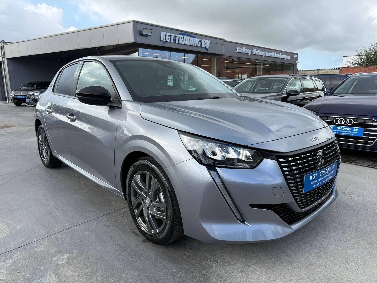 Peugeot 208 1.2i 100PK STYLE CARPLAY DAB PDC BLUETOOTH FULL, Argent ou Gris, Achat, Euro 6, Entreprise