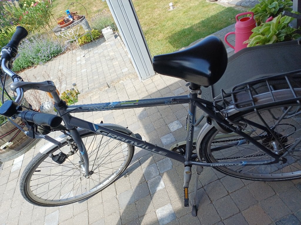 Herenfiets Granville Fiets, Fietsen en Brommers, Ophalen, Gebruikt, Overige merken, Versnellingen
