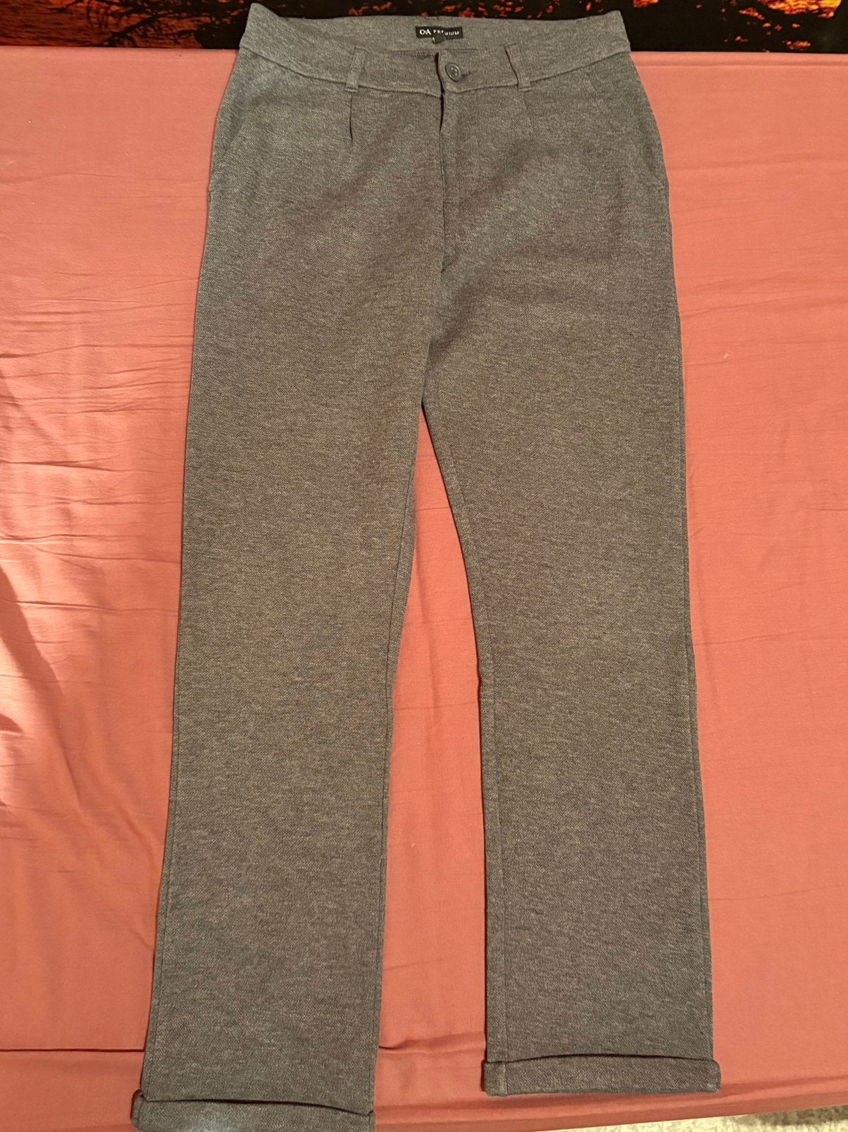 Geklede broek in sweaterstof, Kinderen en Baby's, Kinderkleding | Maat 146, Ophalen of Verzenden, Zo goed als nieuw, Broek