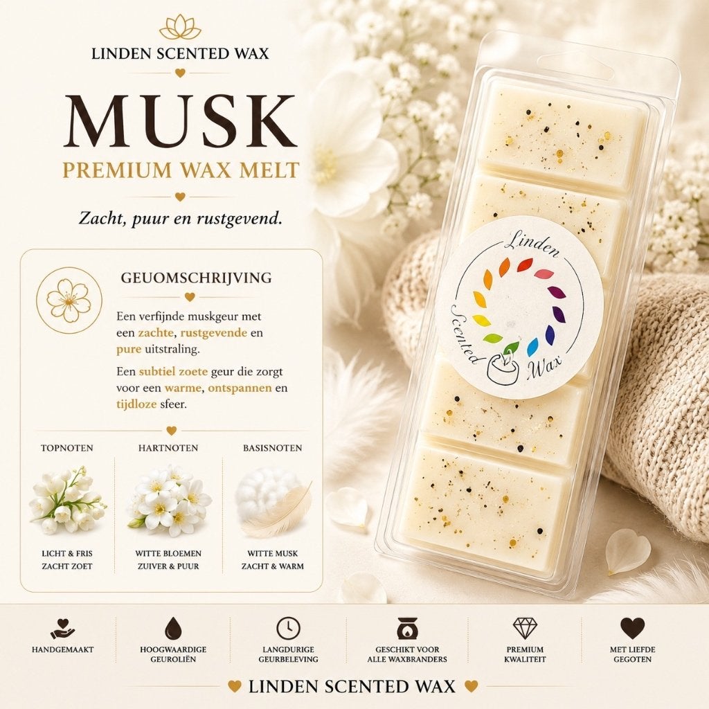 Parfum Waxmelts MUSK, parfum Waxmelt Snapbar, Enlèvement ou Envoi, Neuf, Cire, Bougie