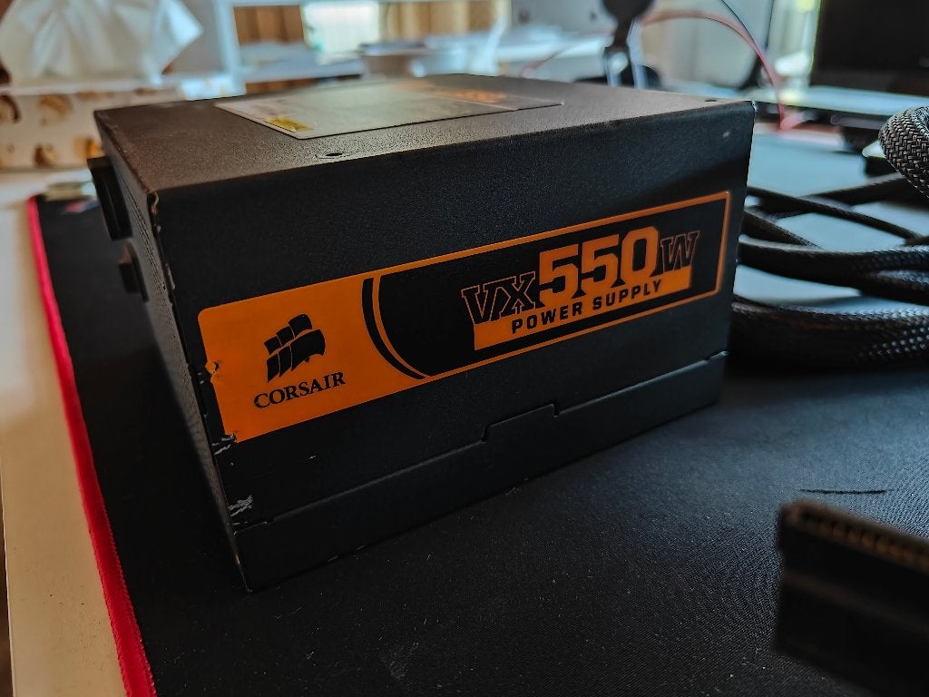 Corsair Power Supply VX550W, Computers en Software, Ophalen of Verzenden, Gebruikt