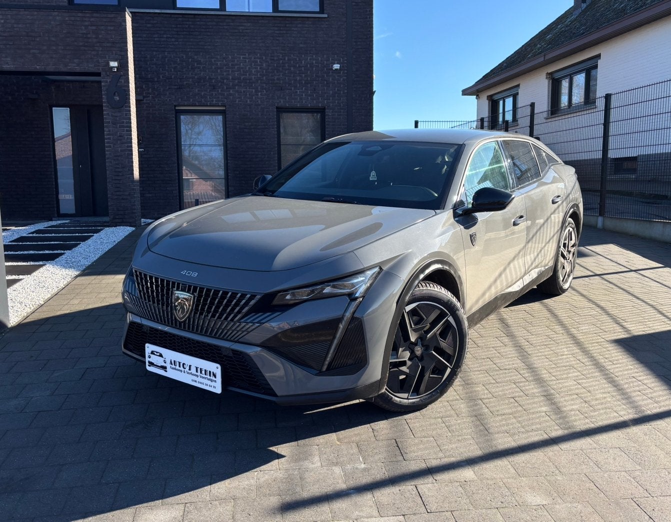 Peugeot 408 GT 1.6 Plug-in Hybride | 360 camera | 3D scherm, Auto's, Peugeot, Bedrijf, Te koop, 360° camera, Achteruitrijcamera