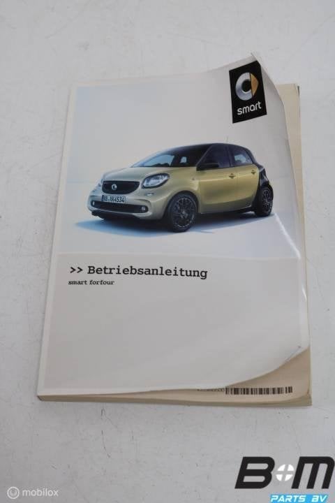 Handleiding Duits Smart ForFour, Utilisé