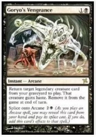 Goryo's Vengeance - BOK - MTG - NM, Ophalen of Verzenden
