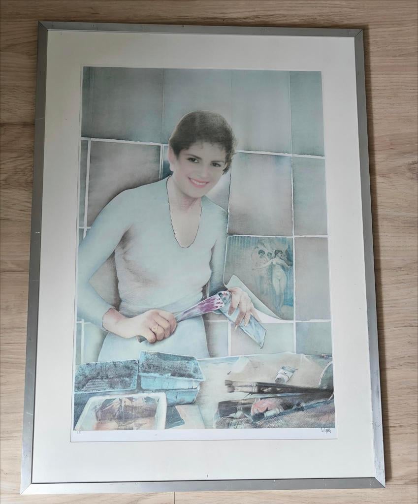 Set van 4 Pol Mara litho's, Antiek en Kunst, Ophalen