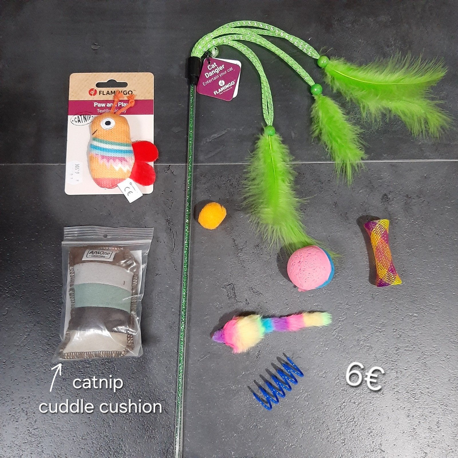 kattenspeelgoed set, Ophalen of Verzenden, Nieuw