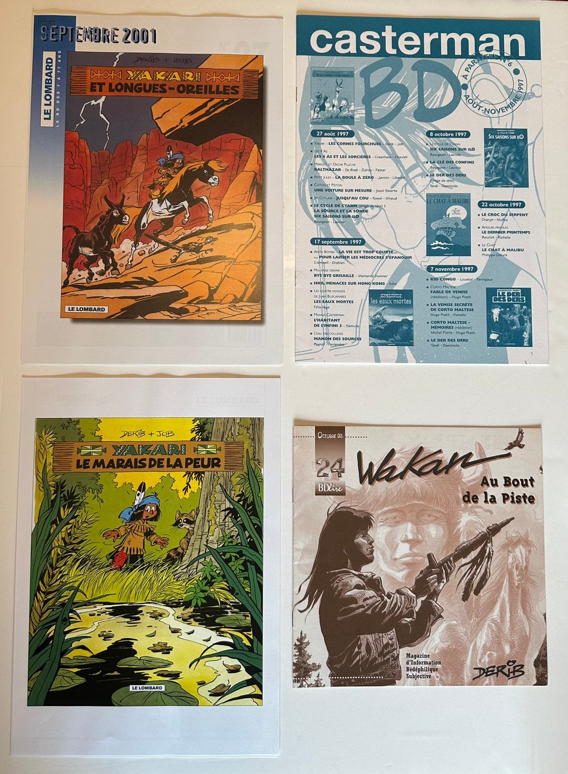 Derib : Yakari - Red Road, Verzamelen, Verzenden, Overige figuren, Nieuw, Boek of Spel