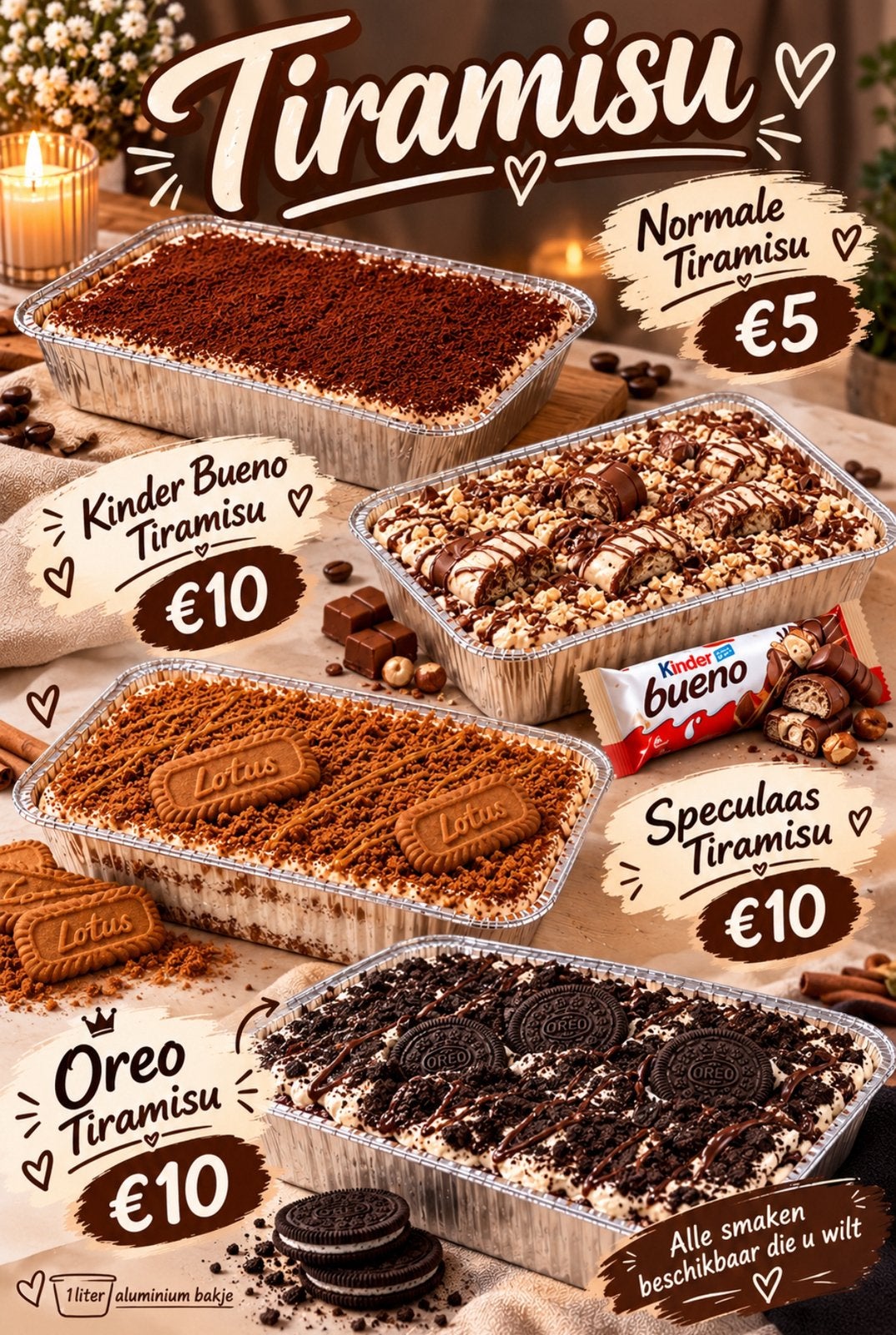 Tiramisu frais, Divers, Enlèvement
