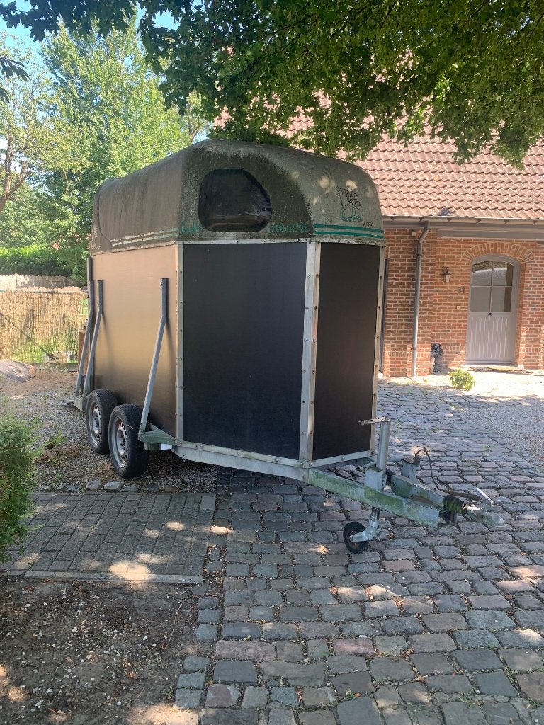 Trailer XL 2 paarden PROJECT, Remorque 2 chevaux, Enlèvement, Utilisé, Bois