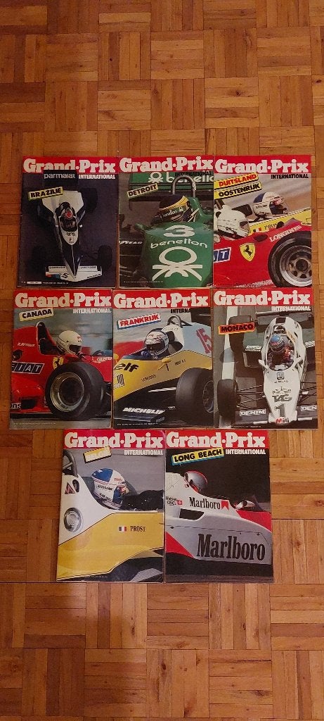 Vintage F1 magazine, Ophalen of Verzenden, Gebruikt, Formule 1