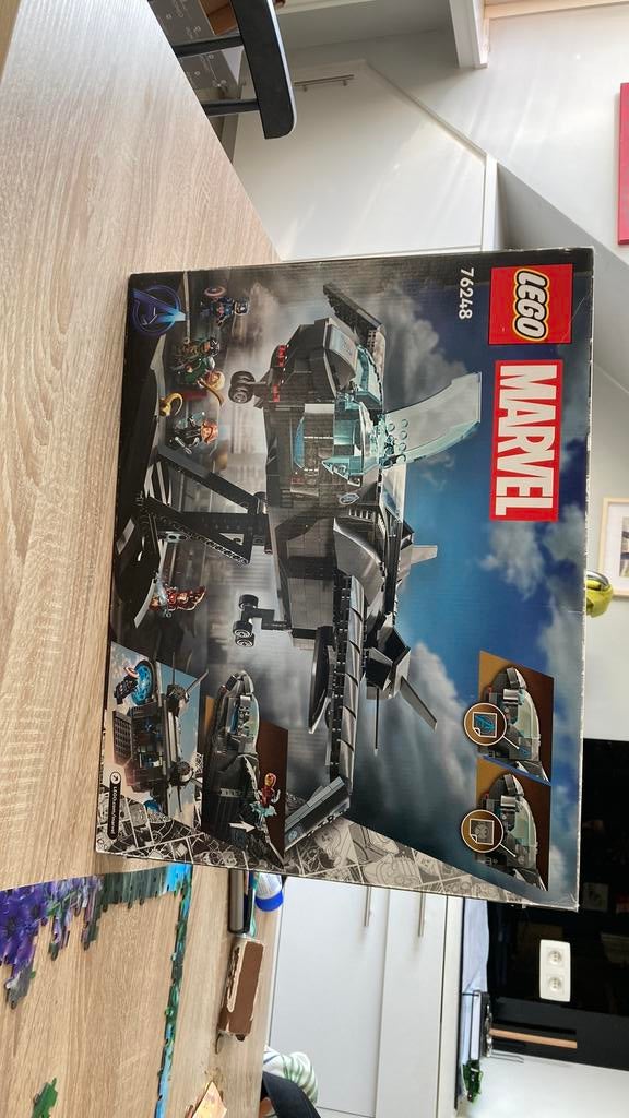 Lego avengers quinjet 76248, Ophalen, Zo goed als nieuw, Lego