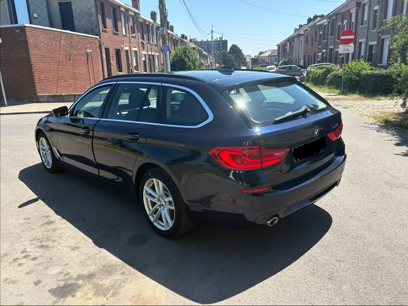 A vendre 520d    2018, Auto's, BMW, Automaat, Achterwielaandrijving, 4 cilinders, Blauw