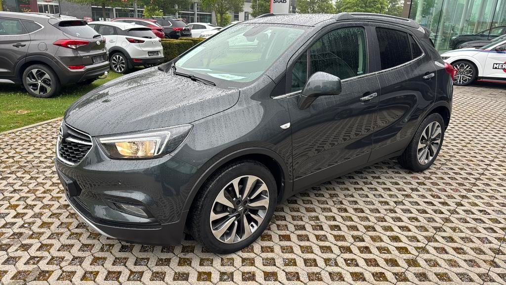 Opel Mokka x Benzine Automaat, Autos, Cuir, Argent ou Gris, Achat, Euro 6