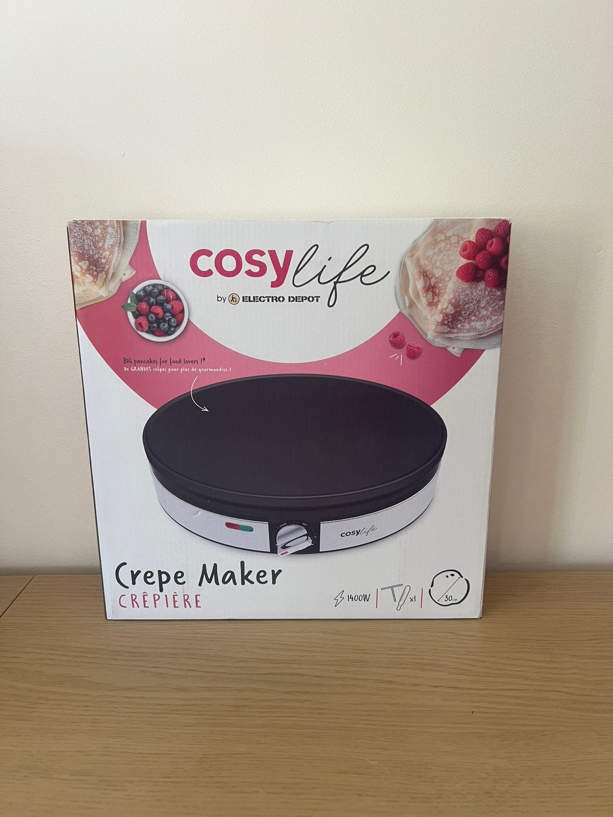 Crêpière/machine à crêpes, Enlèvement, Neuf