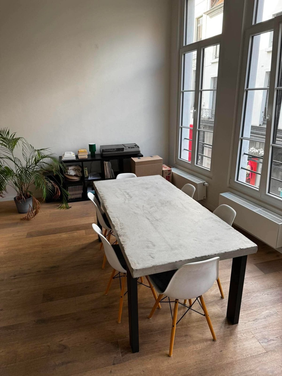 designer eettafel, Ophalen, Gebruikt, 50 tot 100 cm, Vijf personen of meer