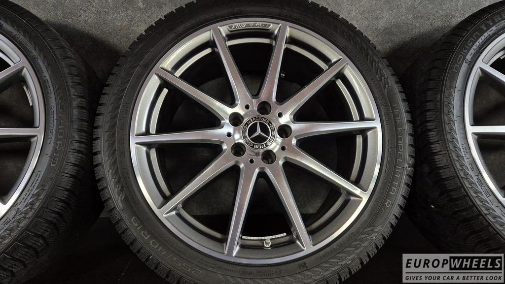 19 inch Mercedes C63 AMG S E Performance Winterbanden, Auto-onderdelen, Banden en Velgen, 19 inch, Gebruikt, 255 mm, -