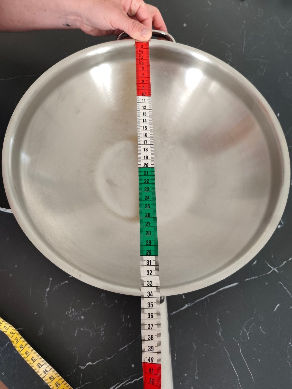 wok demeyere, Maison & Meubles, Inox, Demeyere, Enlèvement ou Envoi, Utilisé
