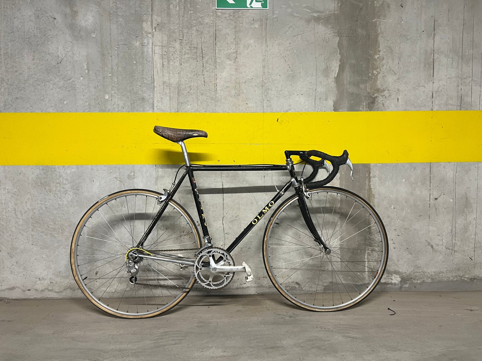 Vintage Olmo competition slx, Vélos & Vélomoteurs, Frein sur jante, Acier, Enlèvement, 28 pouces