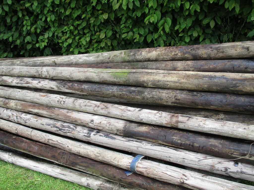 Houten palen, Tuin en Terras, Palen, Balken en Planken, Ophalen of Verzenden, Palen