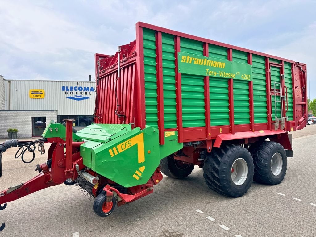 Strautmann Tera-Vitesse 4201CFS, Cultures, Moissonneuse