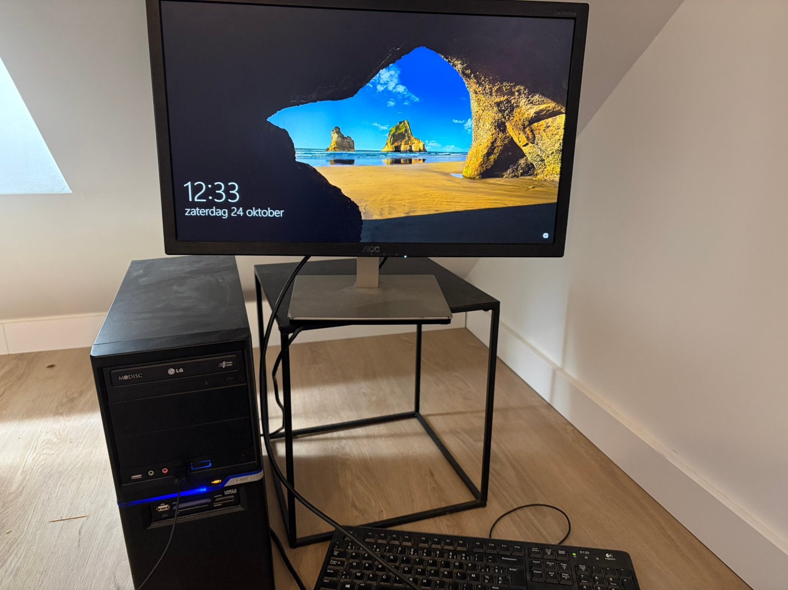 Vaste desktop pc, Ophalen, Gebruikt