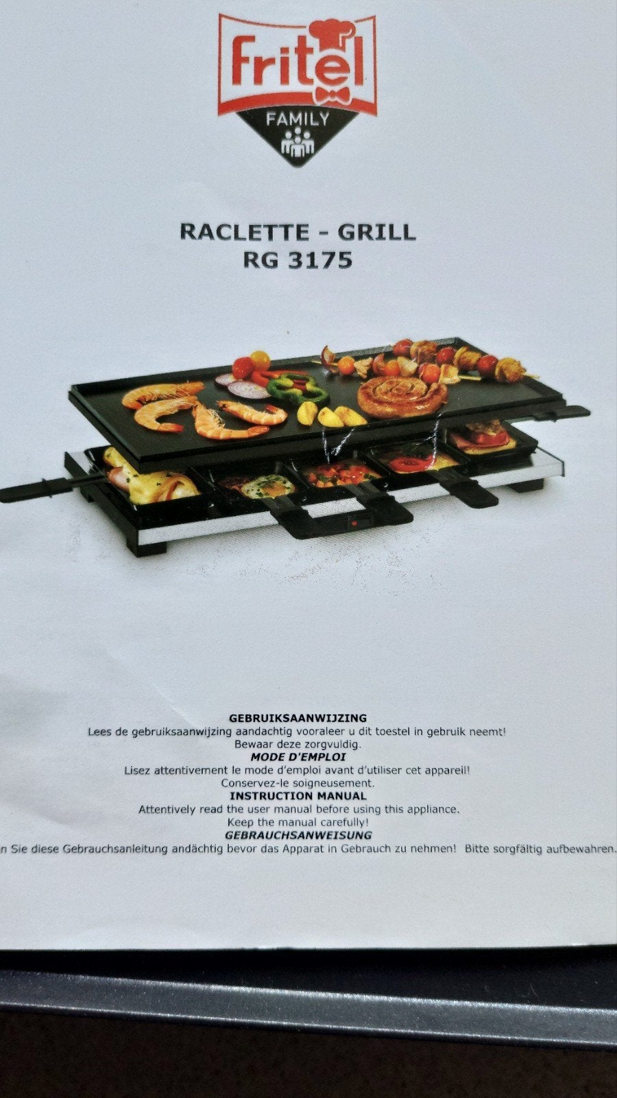 NIEUWE raclette- en grillmachine!, Ophalen