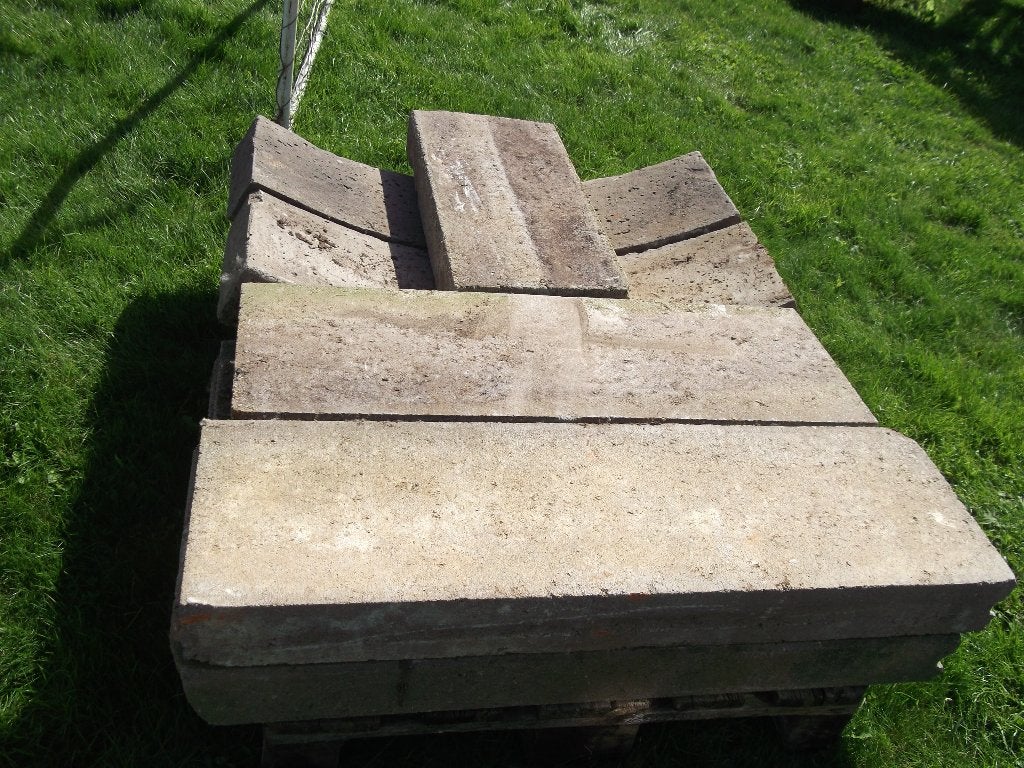 boorstenen beton, Ophalen, Beton