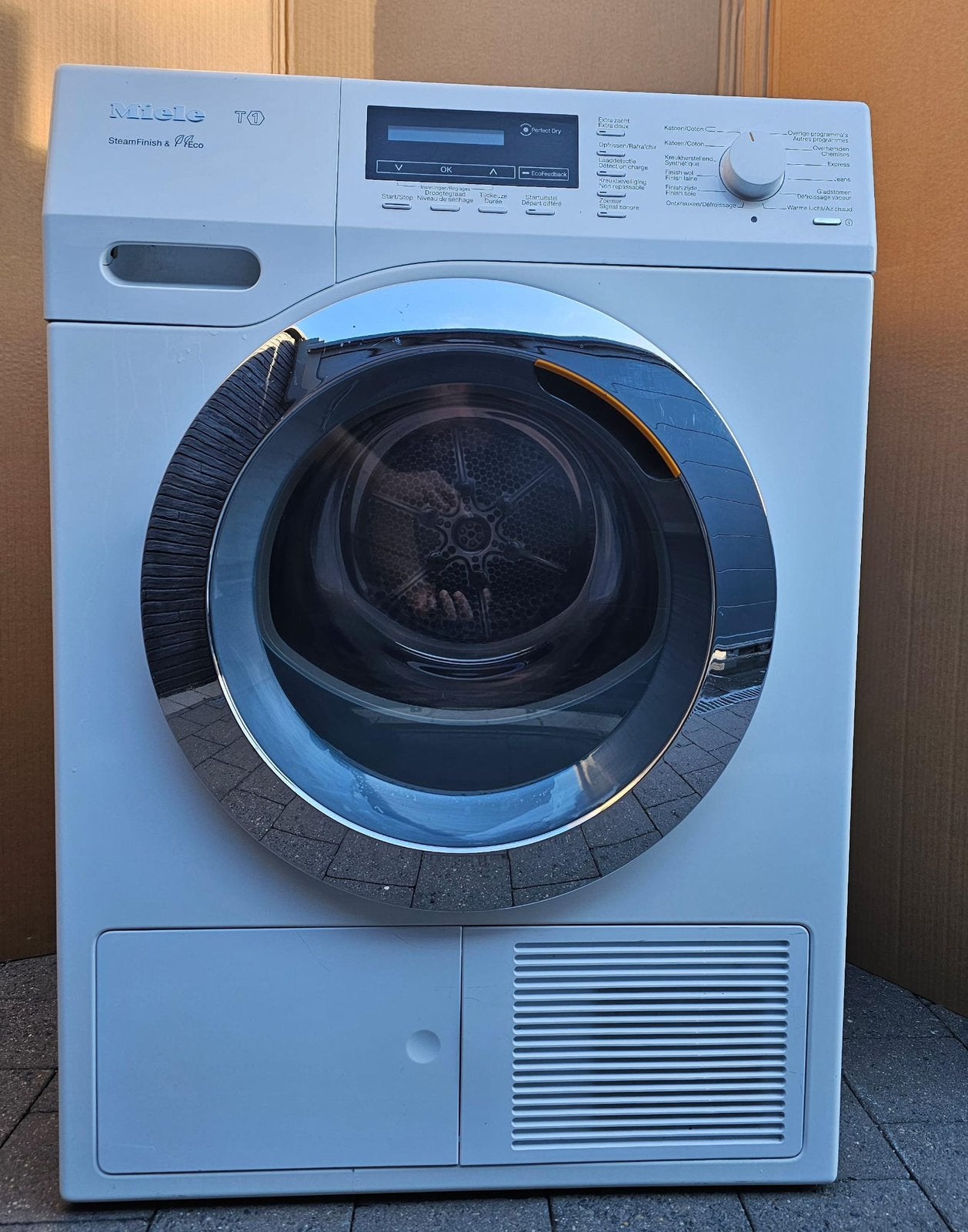 Miele t1 A++ warmtepomp condens droogkast, Elektronische apparatuur, Ophalen, Zo goed als nieuw
