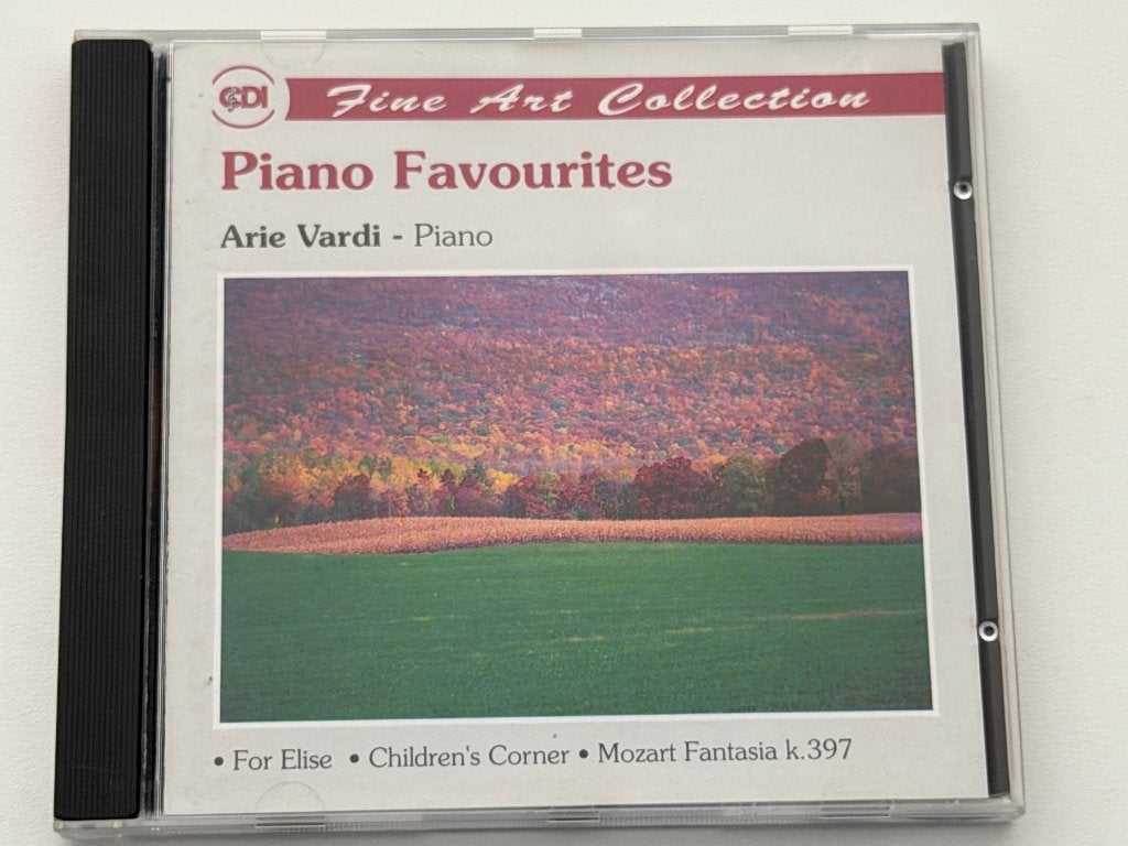 Arie Vardi – Piano Favourites, Cd's en Dvd's, Cd's | Klassiek, Gebruikt, Ophalen of Verzenden