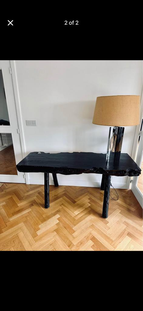Table en tronc d'arbre brutaliste, Maison & Meubles, Tables | Tables à manger, Enlèvement
