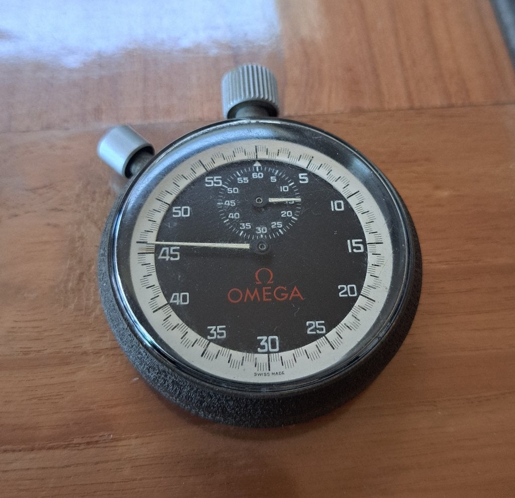 Omega stopwatch, Handtassen en Accessoires, Ophalen of Verzenden, Zakhorloge, Omega