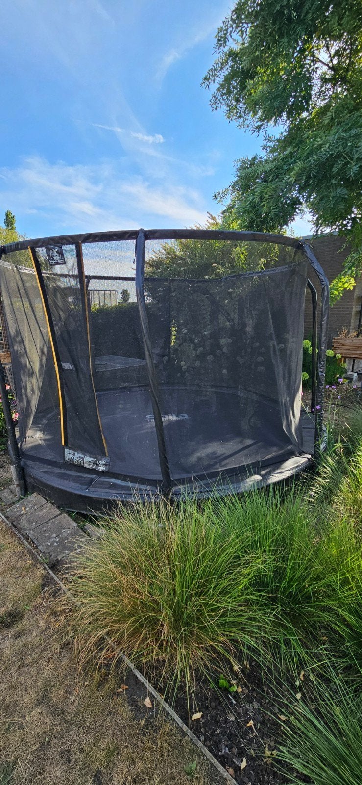 salta trampoline, Ophalen, Gebruikt