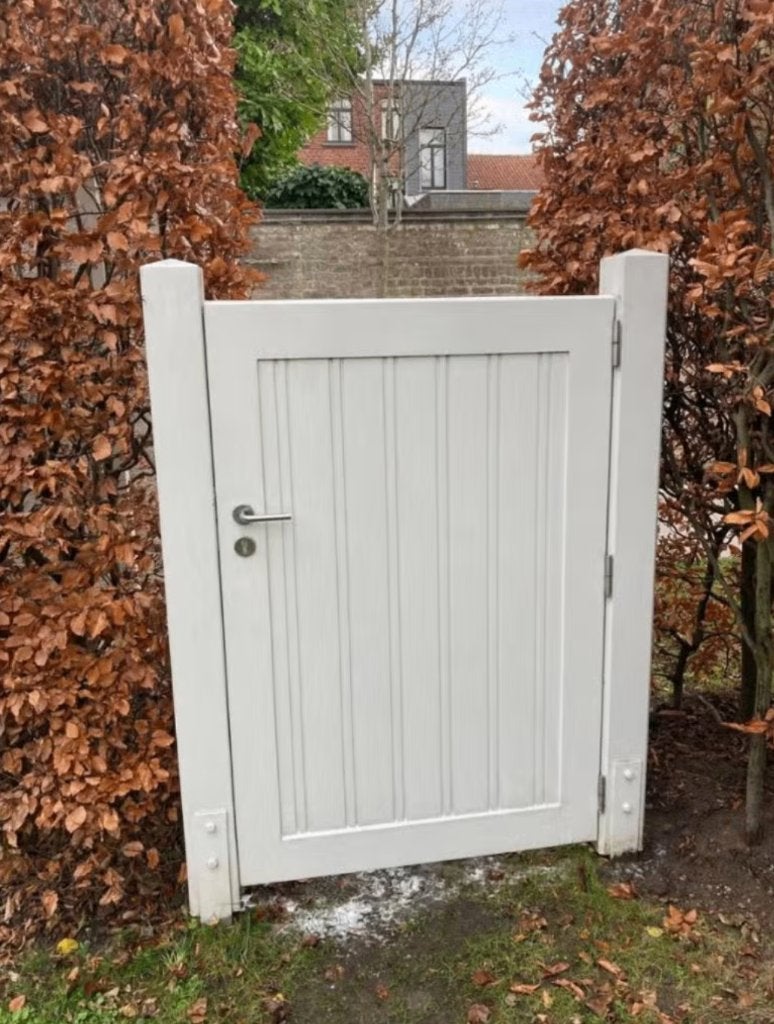 tuindeur, Ophalen