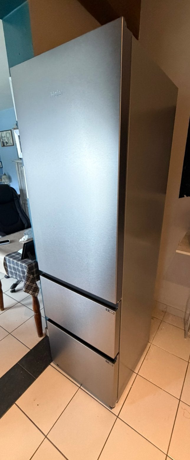 Haier combikoelkast garantie 11/2027, Ophalen, Zo goed als nieuw