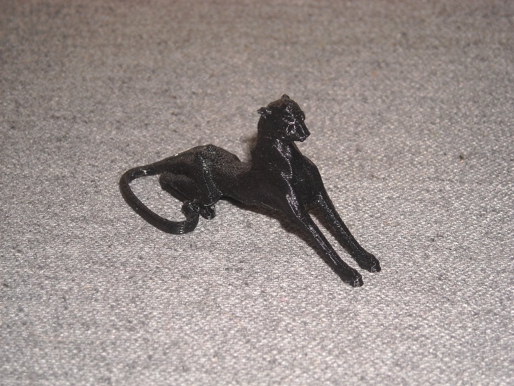 Panter 3D-geprint, Collections, Enlèvement ou Envoi, Utilisé