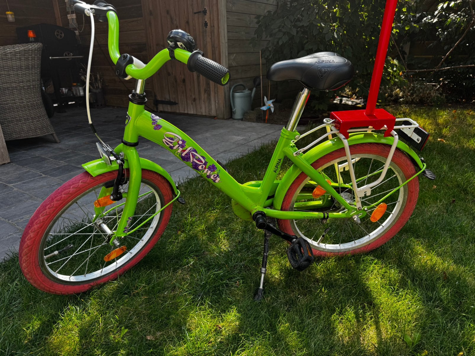 Kinderfiets meisje maat 20 inch, Ophalen, Gebruikt, Terugtraprem, 16 tot 20 inch