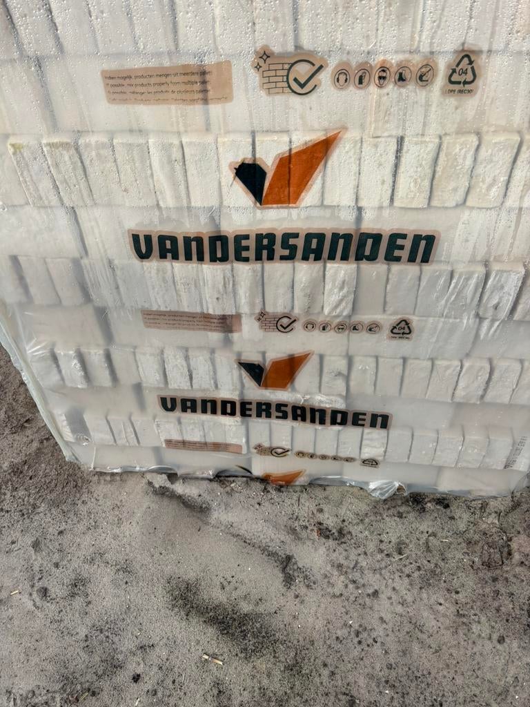 Gevelsteen Vandersanden Perla, Doe-het-zelf en Bouw, Ophalen, Nieuw