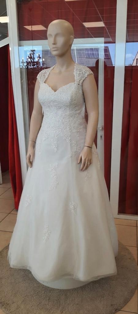 Trouwkleed maat 44/46, Ophalen, Nieuw, Wit, Trouwjurk