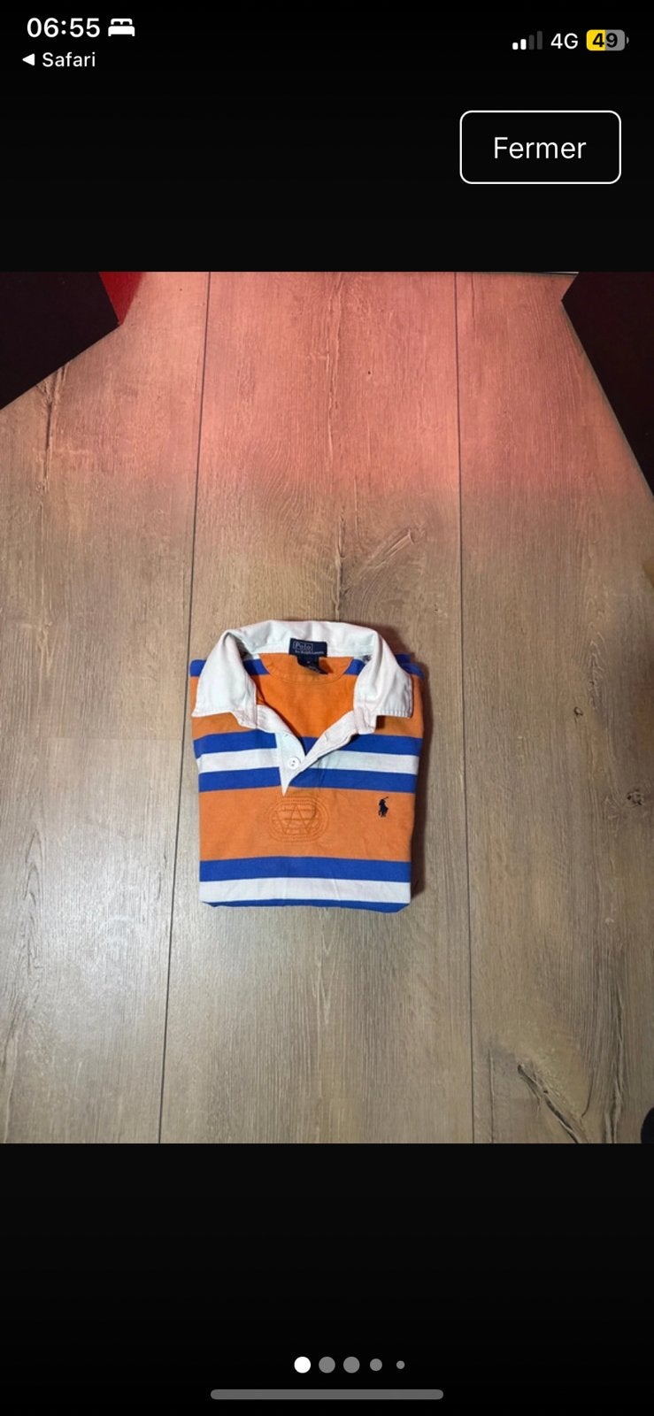 LM Ralph Lauren M rugbypoloshirt, Ophalen of Verzenden, Zo goed als nieuw